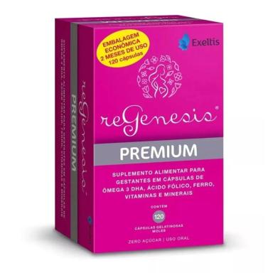 REGENESIS PREMIUM 120 CáPSULAS VITAMINAS P/ GESTANTES