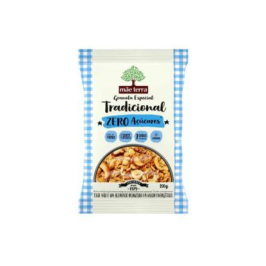 GRANOLA ZERO AçúCAR TRADICIONAL MãE TERRA 200G
