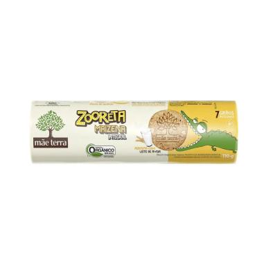 BISCOITO ZOORETA MAISENA ORGâNICO E INTEGRAL MãE TERRA 110G