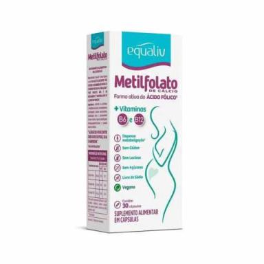 SUPLEMENTO ALIMENTAR METILFOLATO B6, B12 C/30CPS - EQUALIV