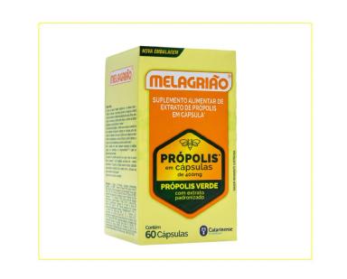 MELAGRIãO PRóPOLIS COM 60CAPS - CATARINENSE