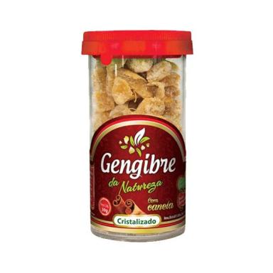 GENGIBRE COM CANELA CRISTALIZADO DA NATUREZA 30G