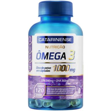 ÔMEGA 3 1000MG - EPA 540MG + DHA 360MG - CATARINENSE 120 CáP