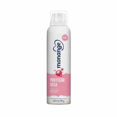 DESODORANTE AEROSOL MONANGE PROTEçãO SECA 150ML