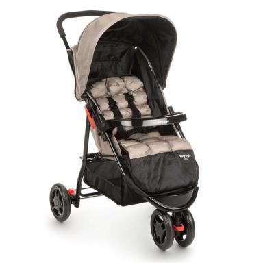 CARRINHO DE PASSEIO INFANTIL DELTA (ATé 15KG) BEGE VOYAGE