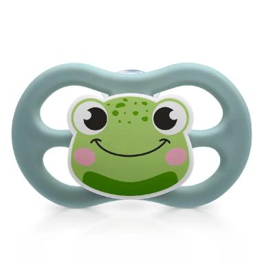 CHUPETA LITTLE FRIENDS BICO DE SILICONE 6M+ AZUL - LILLO