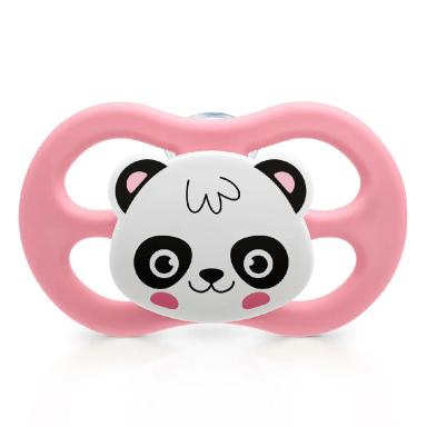 CHUPETA LITTLE FRIENDS BICO DE SILICONE 6M+ ROSA - LILLO