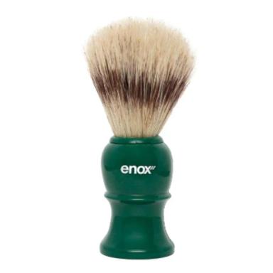 PINCEL DE BARBA PREMIUM CERDAS NATURAIS ENOX Verde