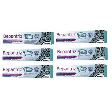 KIT BEPANTRIZ TATOO PROTEçãO HIDRATAçãO CIMED 20G 6 UNIDADES