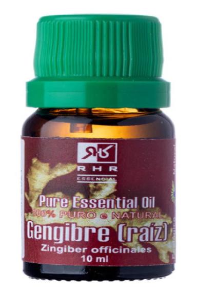 ÓLEO ESSENCIAL DE GENGIBRE 10ML - 100% PURO E VEGANO