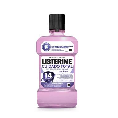 ANTISSéPTICO BUCAL LISTERINE CUIDADO TOTAL ZERO 250ML