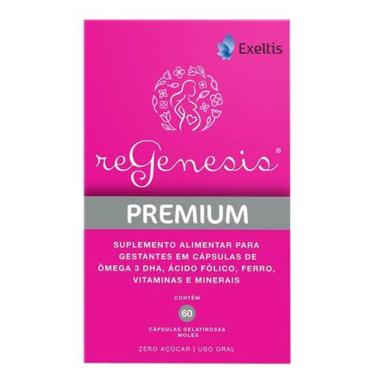 SUPLEMENTO ALIMENTAR REGENESIS PREMIUM 60CAPS