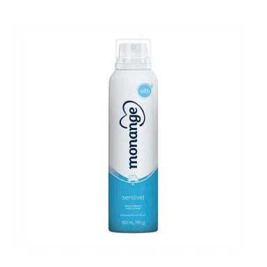 DESODORANTE AEROSSOL MONANGE SENSíVEL S/ PERFUME 90G