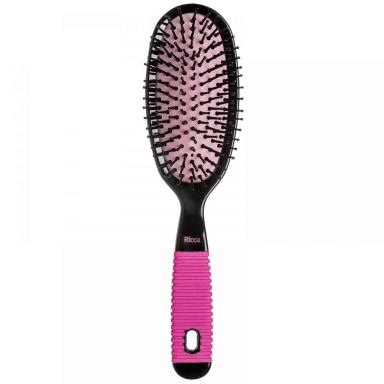RICCA ESCOVA OVAL GDE BLACK &amp;amp; PINK COD. 2411