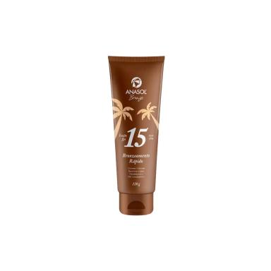 LOÇÃO BRONZEADORA ANASOL FPS15 120G