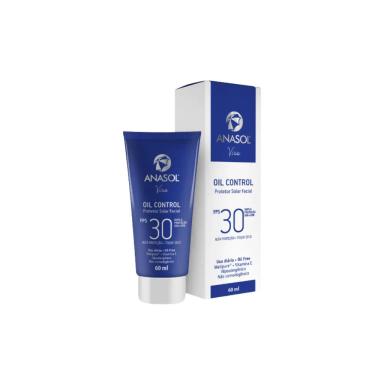 ANASOL PROTETOR SOLAR FACIAL OIL CONTROL FPS 30 60ML