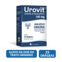 Urovit Fenazopiridina 100mg 25 drágeas