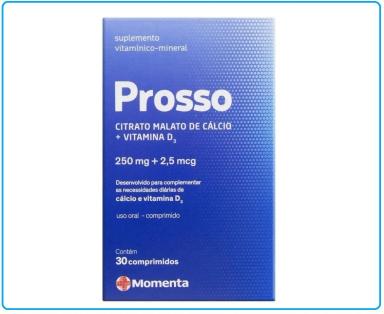 PROSSO250MGE2,5MCG30CáPSULAS10CáPSULASGRáTIS-MOMENTA
