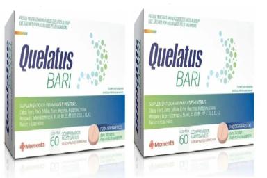 KIT 2 QUELATUS BARI 30CPS + 24CPS GRáTIS - MOMENTA